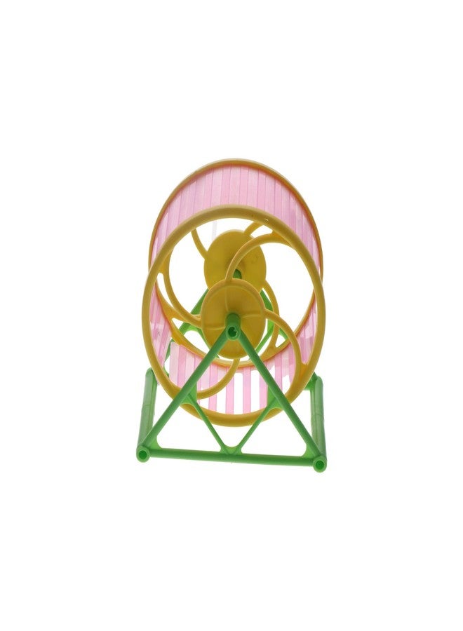 Kopida Hamster Exercise Wheel, Silent Running Wheel with Stand for Hamsters, Gerbils, Mice and Other Small Pets, Hamster Wheel Cage (Random Color, 1 PC), Dia 11cm/4.33in - Image 4
